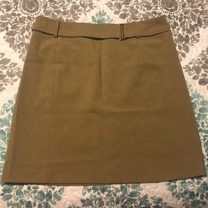 New York & Company tan skirt